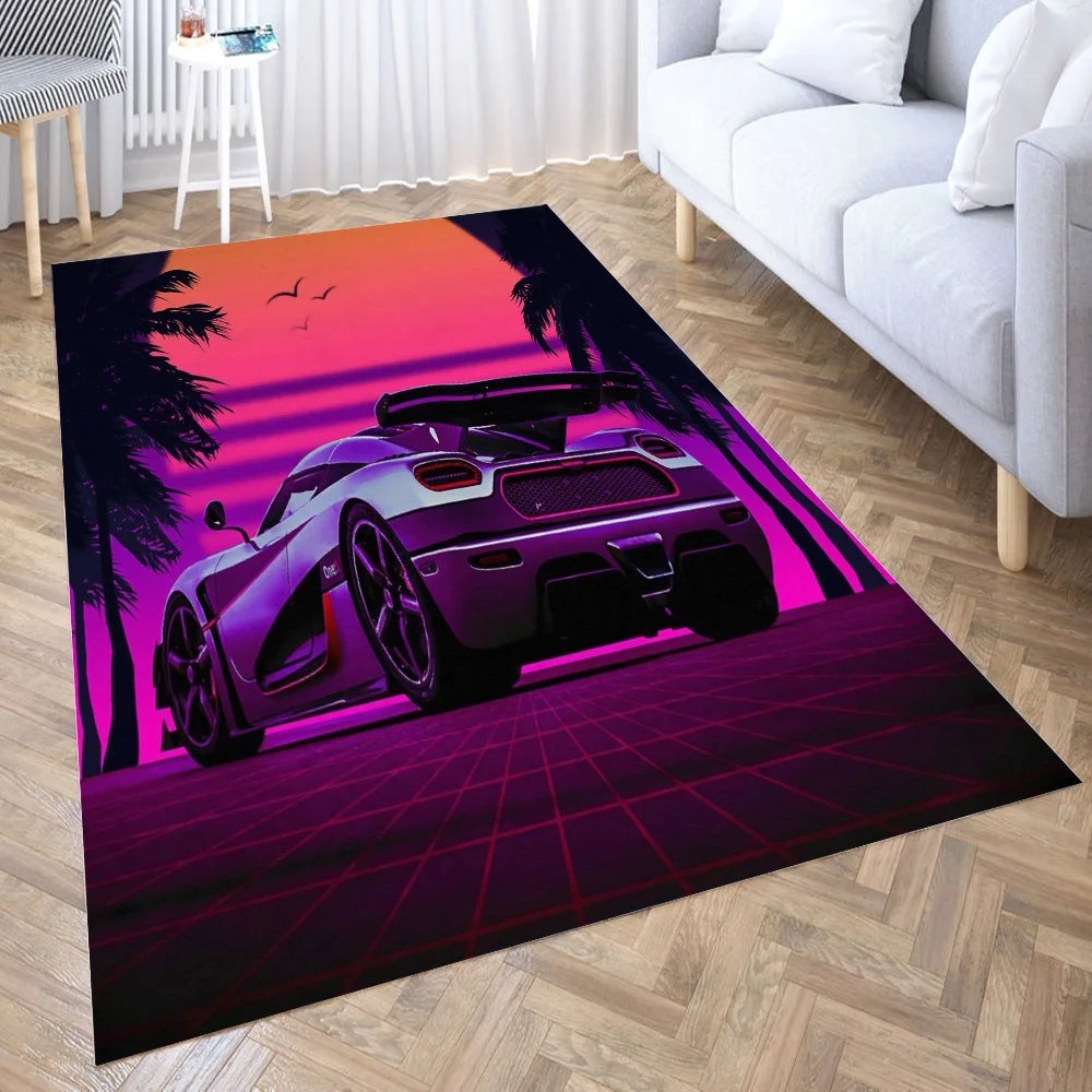 

Koenigsegg Agera One 3D Printing Room Bedroom Anti-Slip Plush Floor Mats Home Fashion Carpet Rugs New Dropshipping