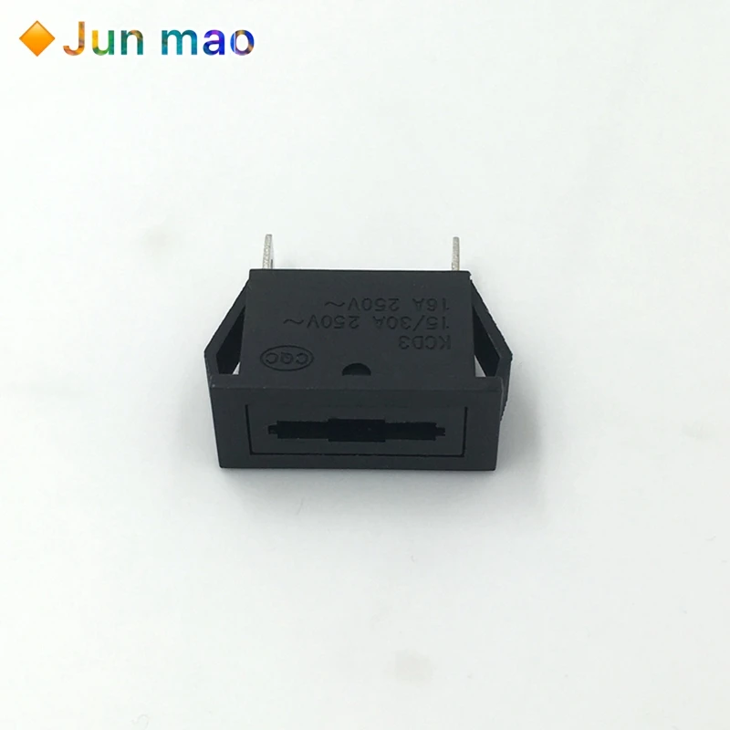 2 предмета в комплекте 5 шт. 15/30A 250v 16A KCD3 2pin средний автомобильный держатель