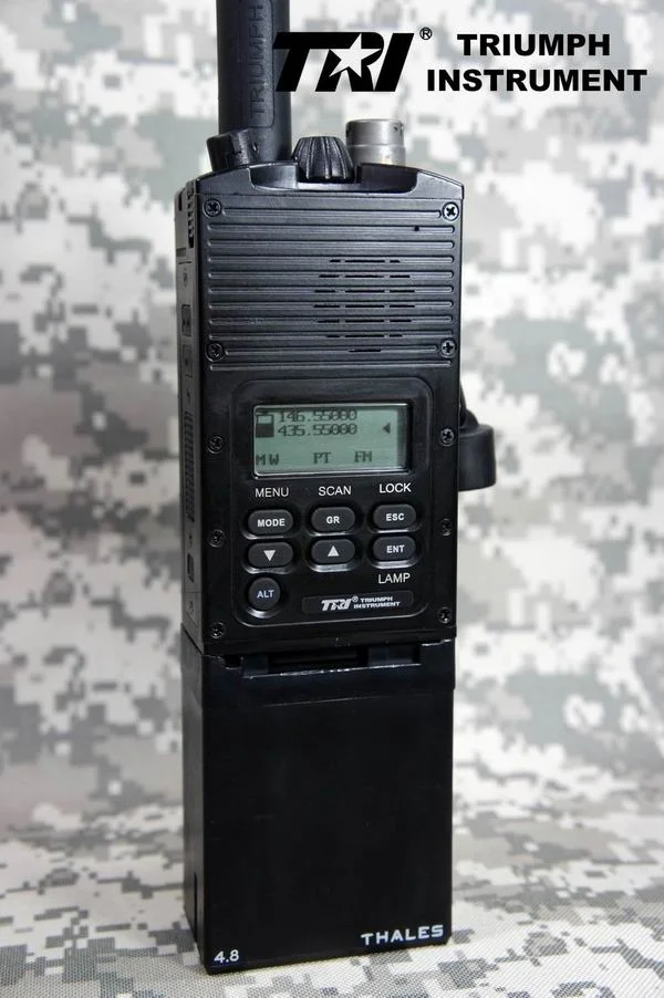 [10 Вт Высокая мощность] tri 6PIN PRC-148 MBITR УФ Двухсекционный алюминиевый сплав с тремя