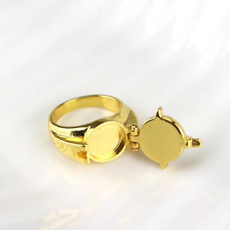 Movie Comic The Flash Ring Gold Color Lighting Logo Men Women Cosplay Jewelry Christmas Gift | Украшения и аксессуары