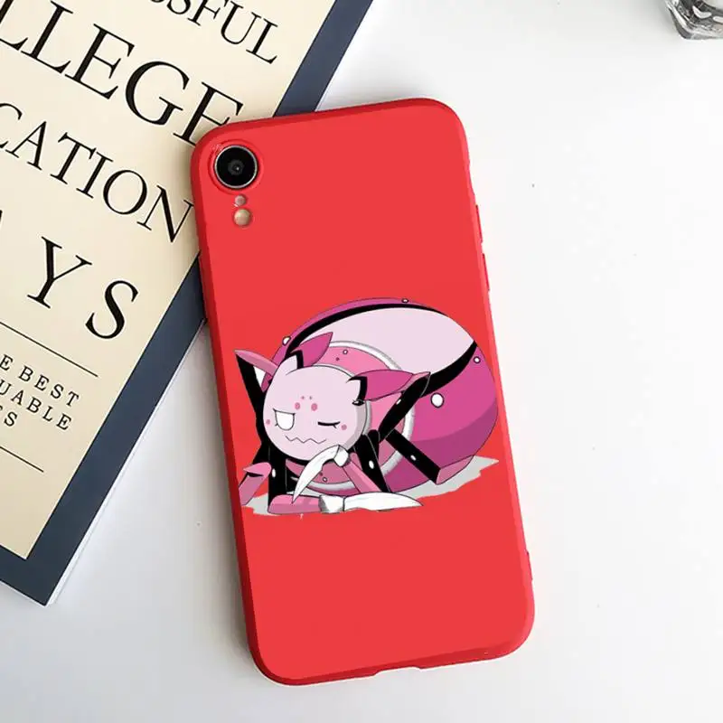 

Anime What about reincarnation spiders! Phone Case Candy Color for iPhone 6 7 8 11 12 s mini pro X XS XR MAX Plus