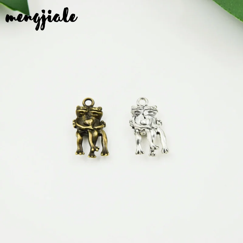 MENGJIALE 20 шт./лот новый стиль двухцветная подвеска Forgs Подвеска для ожерелья jerwery