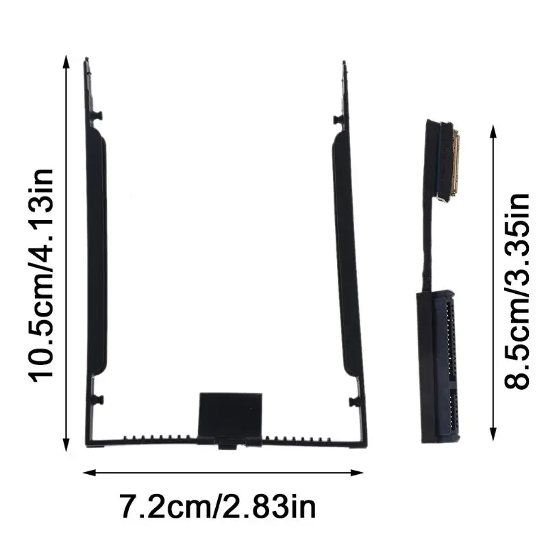 

HDD Cable Connector + HDD Caddy Frame Bracket for thinkPad T470 T480 E460 E470