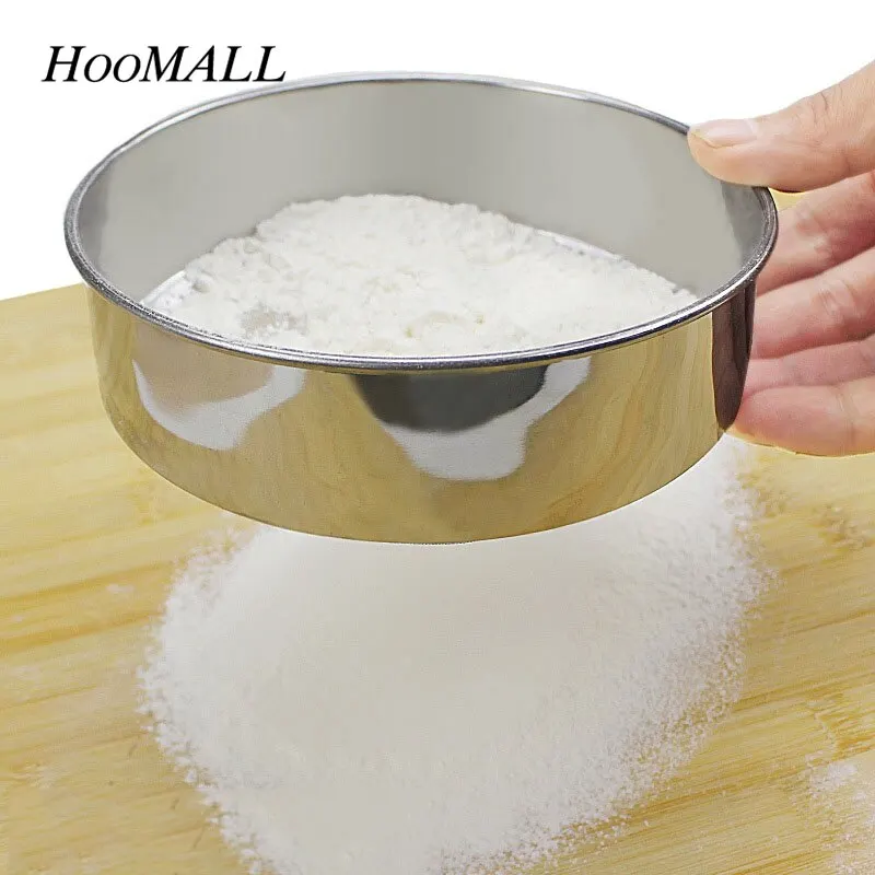 Сетчатый ситечко для муки шейкер сахара и сита диаметр 15 см кухонные