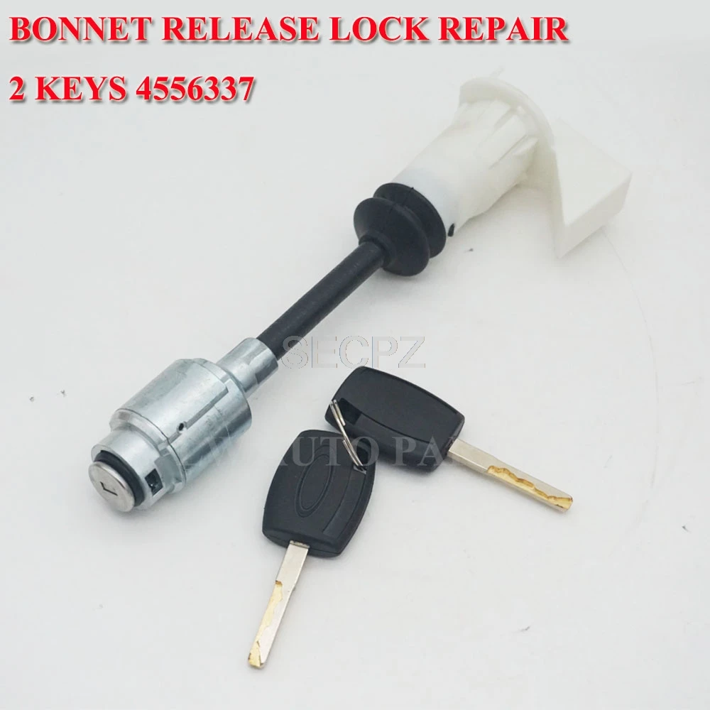 

Bonnet Release Lock Set Repair Kit Keys Short Type Rod For Ford /Focus MK2 2004-2012 3M5AR16B970AD 4556337