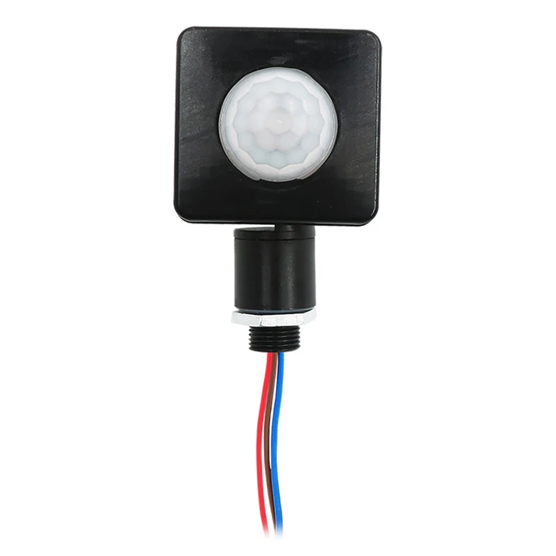 

Mini Human Body Infrared Sensor Ultra-thin Infrared Body Sensor Switch LED Flood Light PIR Motion Sensor Adjustable 2-2000 LUX
