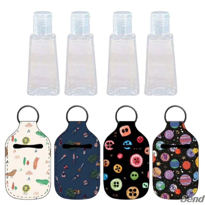 

4 шт., многоразовые контейнеры для бутылок, 30 мл