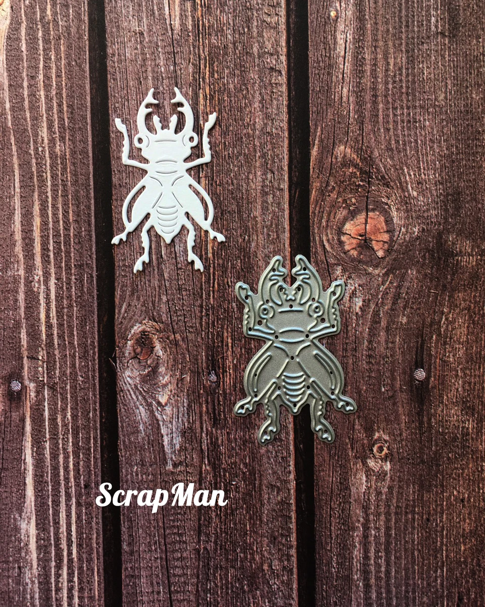 Нож для вырубки &quotЖук-олень&quot от ScrapMan