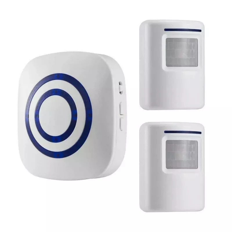 

38Music Tunes Infrared Sensor Motion Detector Entry Wireless Doorbell Waterproof Transmitter Receiver Home Smart Door Bell Alarm