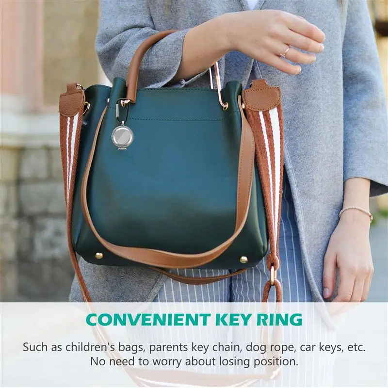 

Rhinestone Bling Locator Protective Case with Carabiner Compatible for AirTags