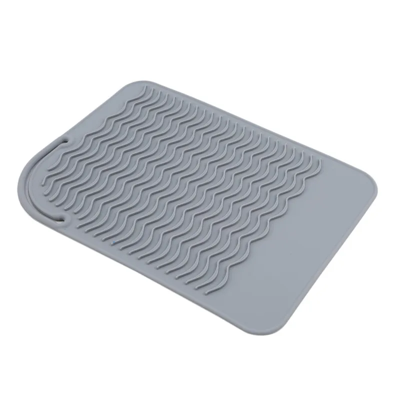 

Silicone Heat Resistant Travel Mat Pouch for Curling Iron Hair Straightener Multi-function Anti-slip Flat Iron Hair Styling Tool