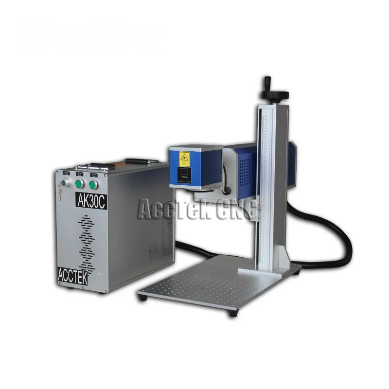 EZCAD Software Flying Laser Marking Machine Wood Plastic Co2 Laser Engraving Machin 30W 50W