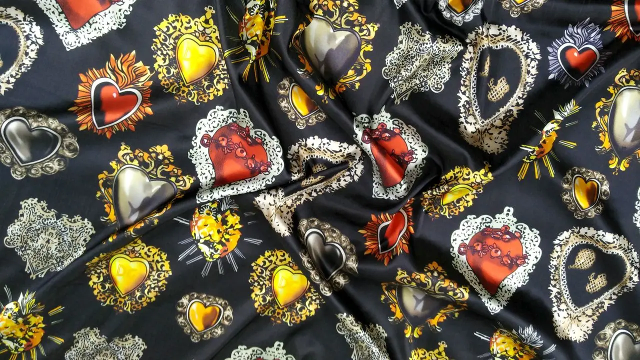 Супер тканый материал Telas для штор Тюлевая блузка платье с принтом сатиновая