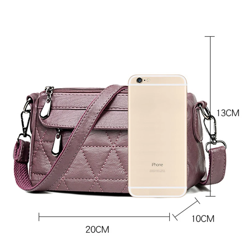 Vintage Soft PU Leather Women Shoulder Bags Luxury Designer Handbags Small Crossbody for 2022 Messenger Bag |