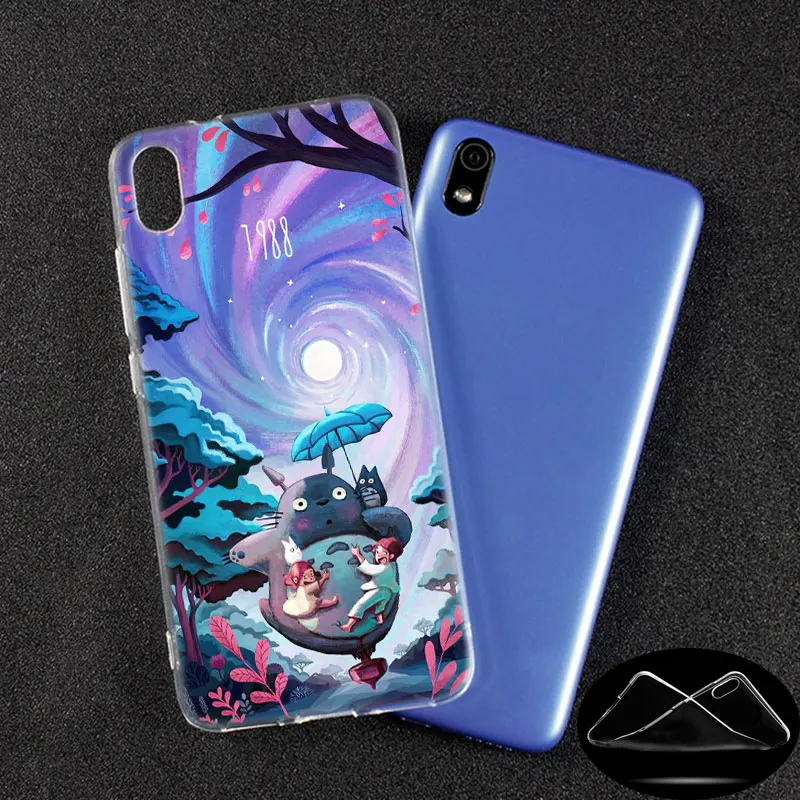 Мягкий чехол с рисунком аниме персонажа из фильма Унесенные призраками Тоторо