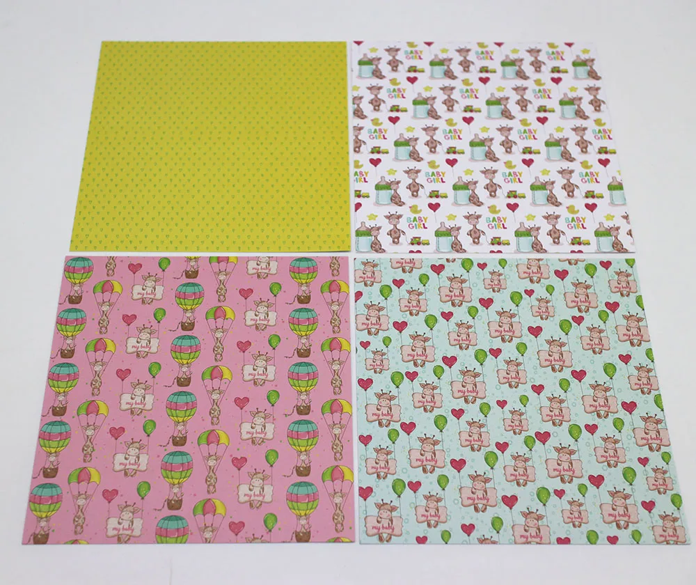 15*15 см односторонняя искусственная фотобумага с рисунком на английском языке