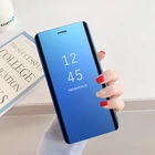 Умный прозрачный зеркальный флип-чехол для Xiaomi 11 Lite 11i 10 Ultra 10i 10T Pro 9 SE, чехол для телефона Poco M3 Pro X3 NFC X2 F3 F2