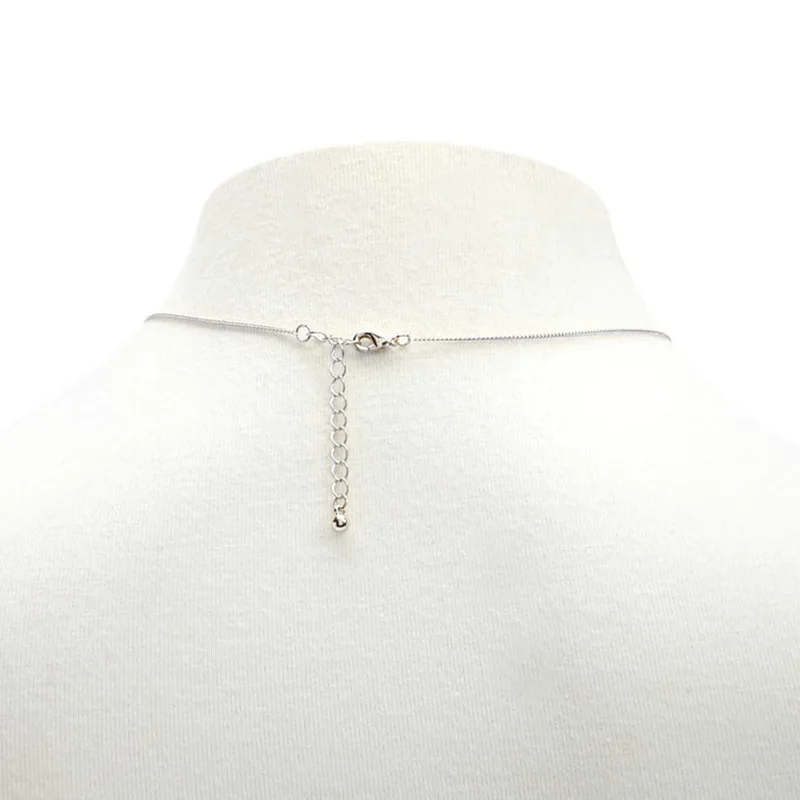 Необычное геометрическое ожерелье с полым воротником цепочка до ключиц для