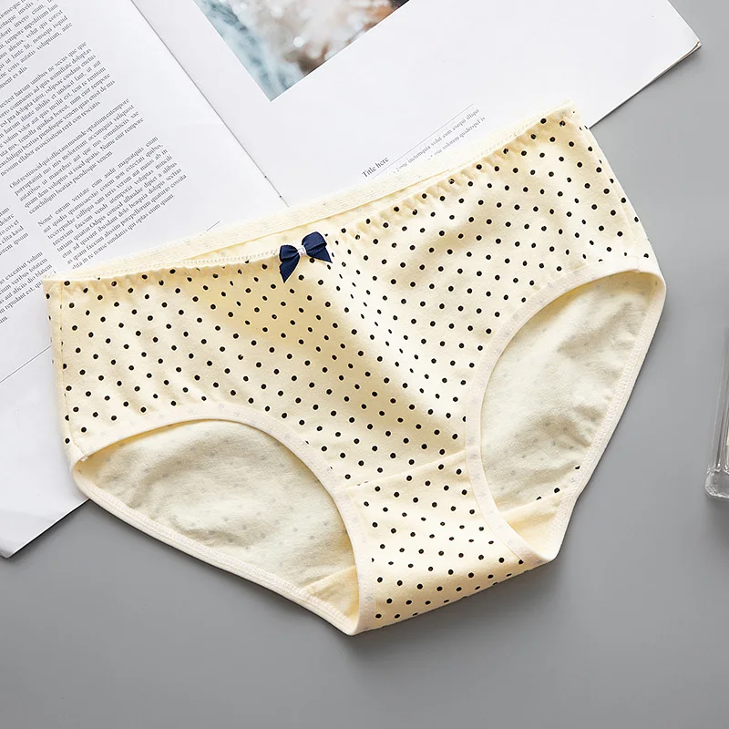 Женские трусы из смесовой хлопковой ткани красивое эластичное нижнее белье в