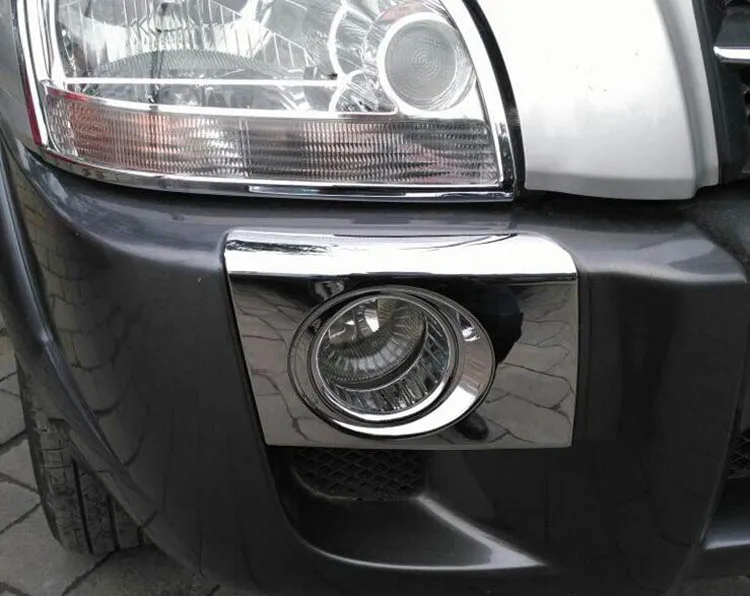 Автомобильный Стайлинг первого поколения АБС хром передний противотуманный