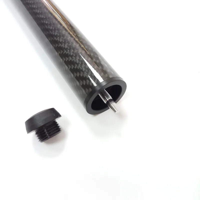 Удлинитель для бильярдного кия из черного карбона кий пула удлинитель 8 дюймов