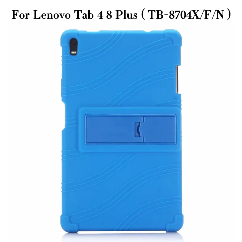 Чехол Slicon для lenovo TAB 3 8 Plus 8703x TB-8703N/F 8," планшетный ПК Защитный чехол для lenovo Tab 4 8 Plus TB-8704X/F/N - Цвет: TAB4 8 Plus-dark b