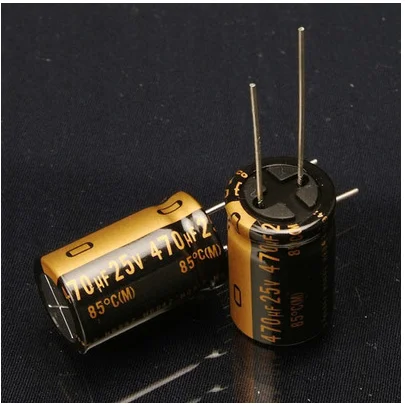 

2pcs Free shipping Original Japanese nichicon MUSE audio KZ electrolytic capacitor 470UF25v thick copper feet