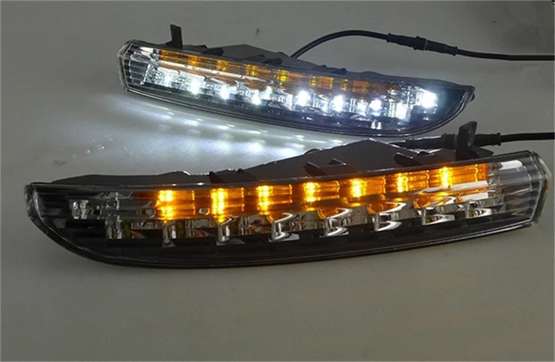 Автомобильные мигающие дневные ходовые огни 1 пара для Volkswagen Passat CC 2009 2010 2011 2012