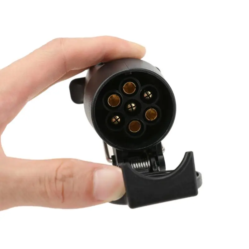 7 штифтов проволочный коннектор 12V электрический прицеп розетка фаркопа световая