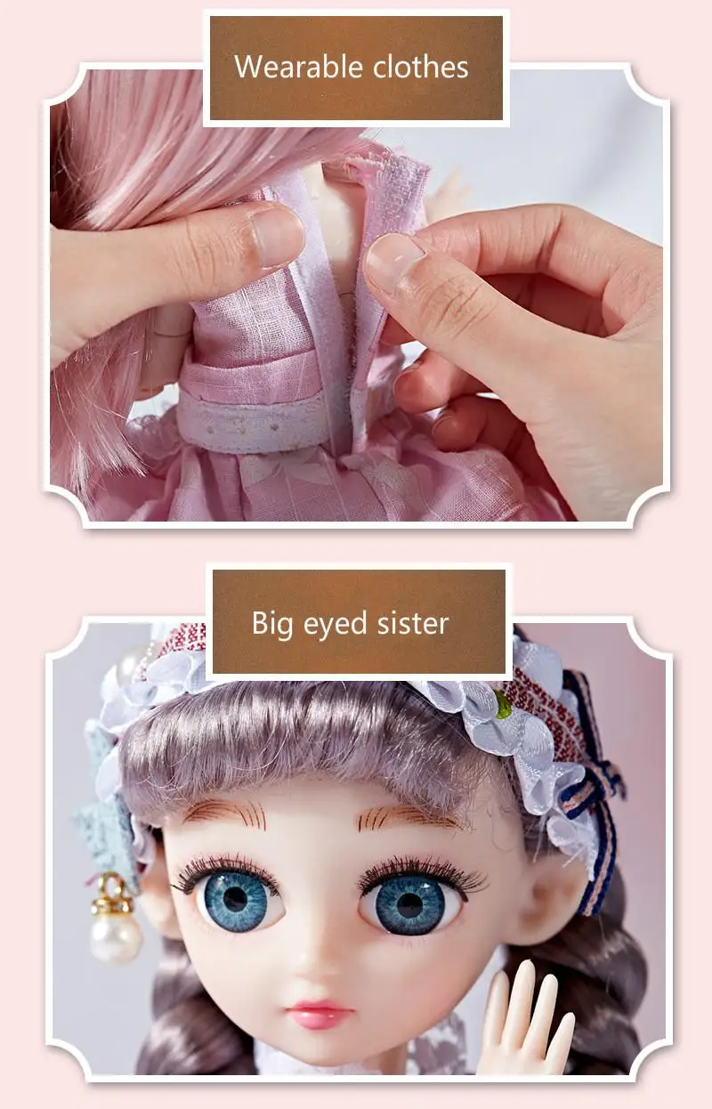 Музыкальная подсветка эльф кукла 30 см сменный костюм свадебное платье Принцесса