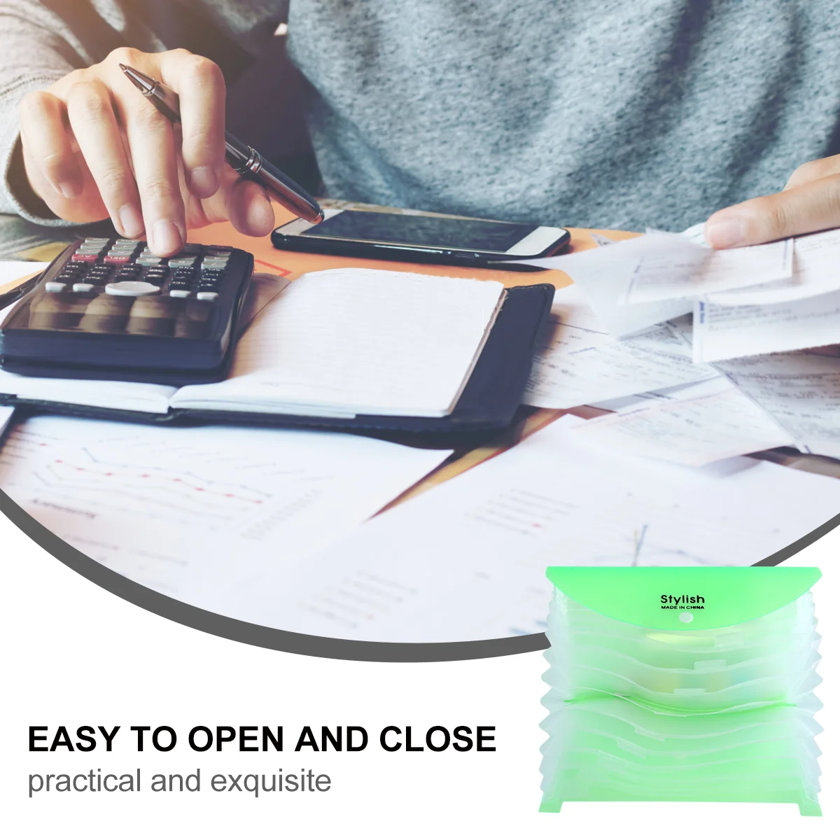 2 шт. папка-держатель для бумаг | Канцтовары офиса и дома