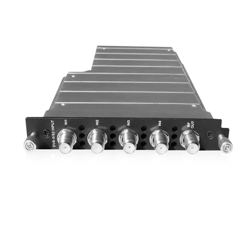 DVB S2 к RF modulato ATSC T C QAM DTMB модулятор 64 ввод вывод конвертер Transmodulator медиа платформы