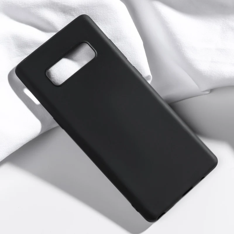 Мягкий силиконовый чехол ярких цветов для samsung Galaxy Note 8 N950F N950FD N950W N9500 N950 задняя