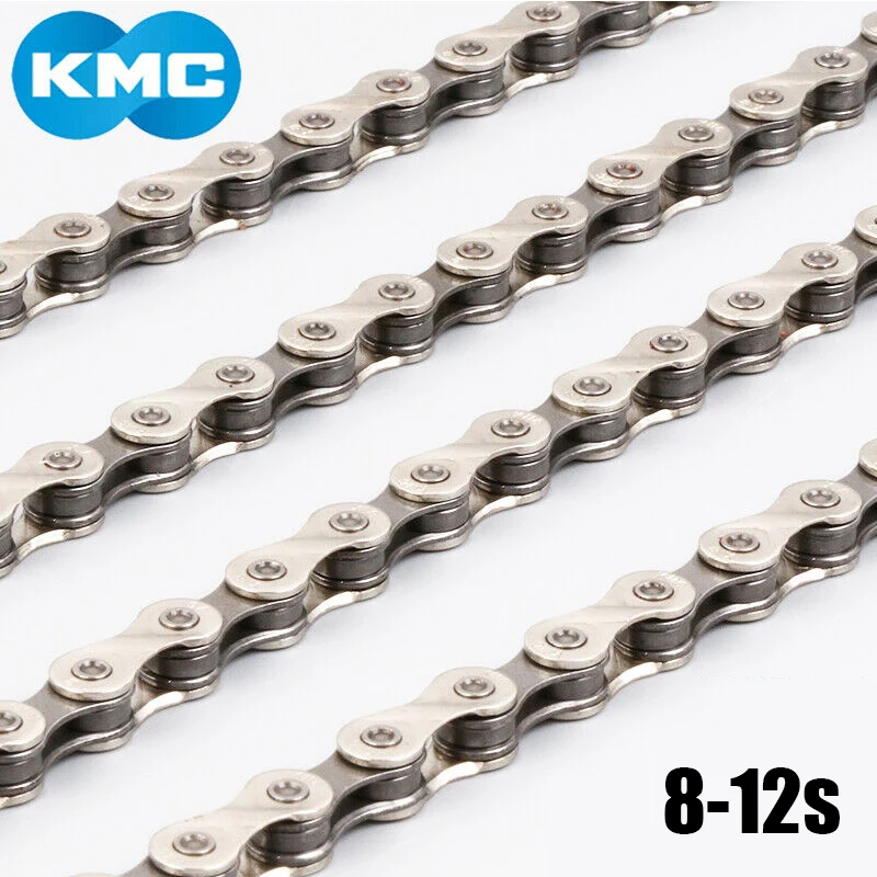KMC 8 9 10 11 12 скоростная цепь MTB велосипедная цепь, для велосипеда горный велосипед кассета с цепью Велоспорт 116/118 звеньев подходит Shimano SRAM CASSTTE