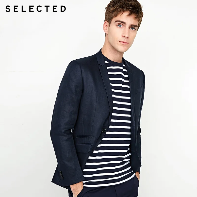 

SELECTED Men New Leisure Korean Suit blazer| 418272504
