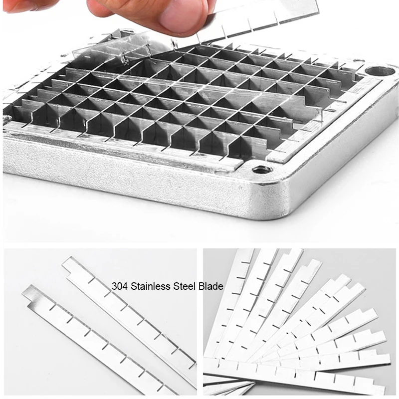 Быстрая доставка резаки для картофельных чипсов из нержавеющей стали