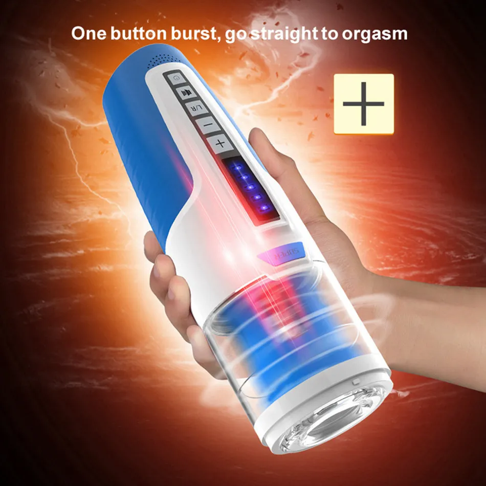 Секс игрушки для мужчин с зарядкой от USB Автоматическое вращение и