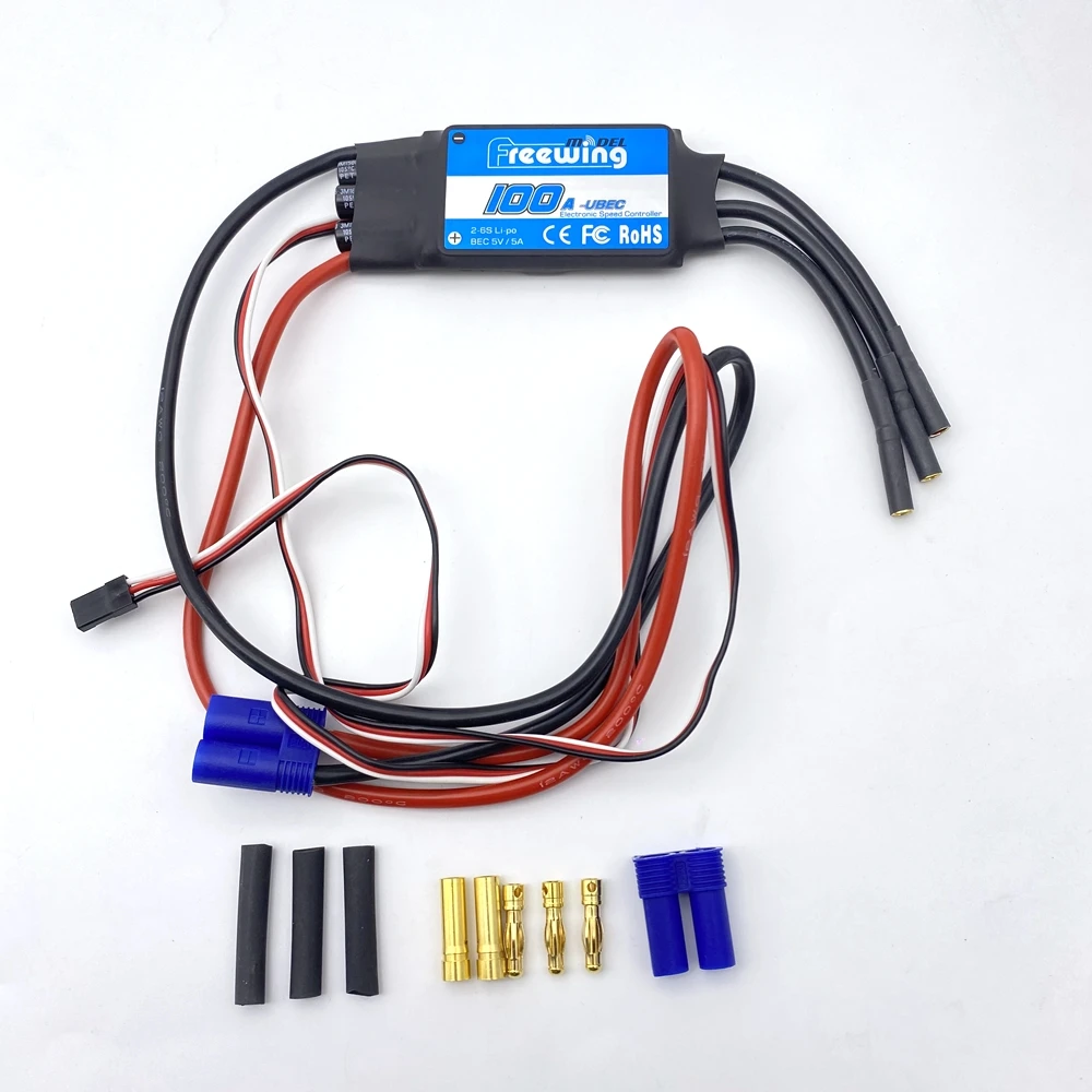 Freewing 40A 60A 80A 100A ESC для Φ Hobby | Игрушки и хобби