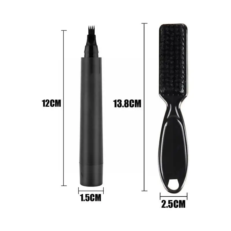 Набор для стрижки бороды парикмахерский карандаш с кисточкой мужской инструмент