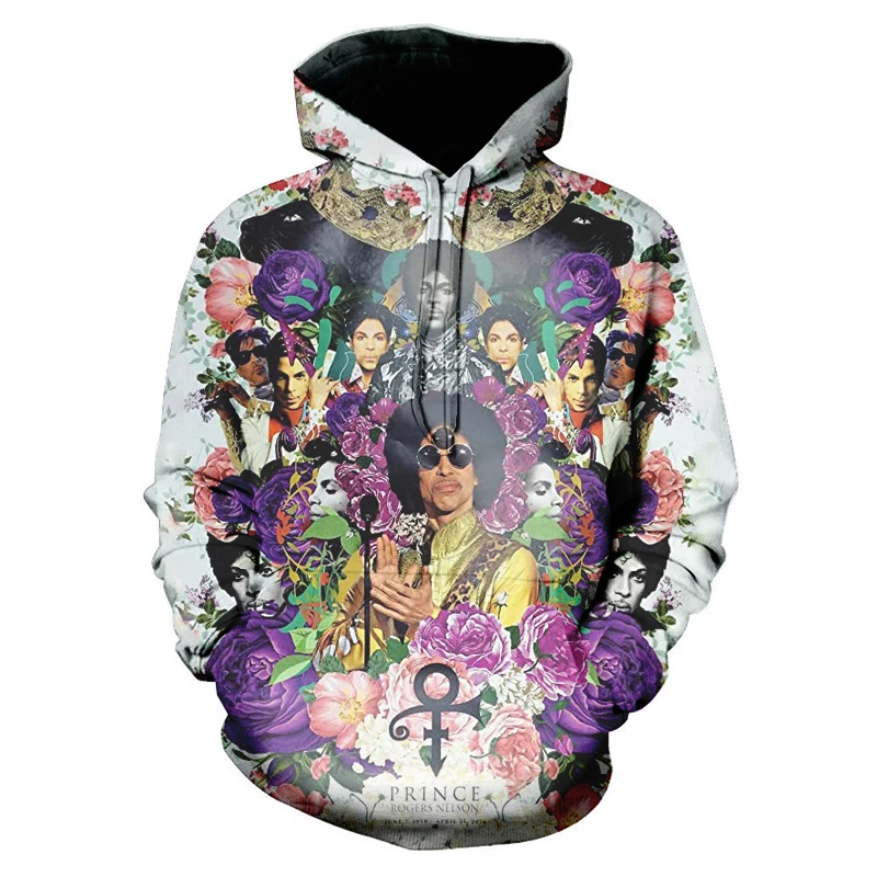 

Hip Hop Hoodie Men's Women's Rock Band 3D Printing Casual Urban Fashion New Pullover Spring and Autumn