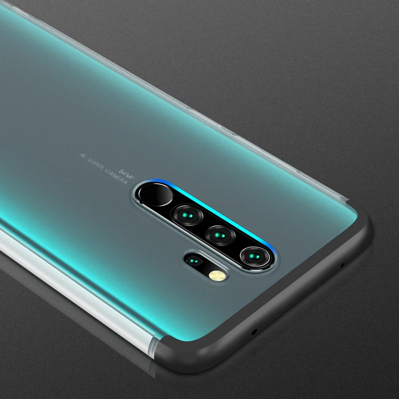 Для redmi note 8 Pro Чехол тонкий жесткий PC полупрозрачный матовый защитный чехол