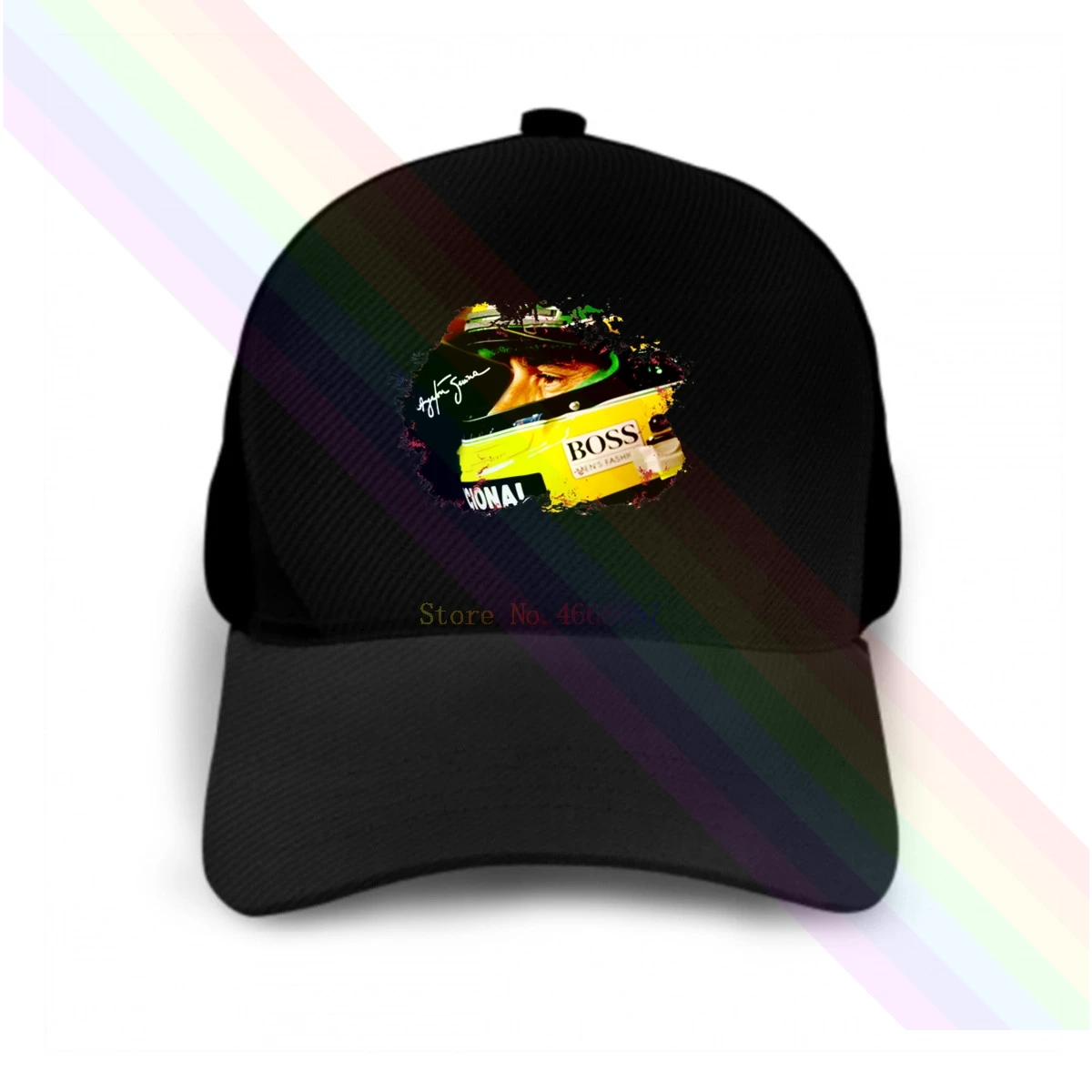 Новинка 2020 года черная классическая бейсбольная кепка с логотипом тюрбан Сенна