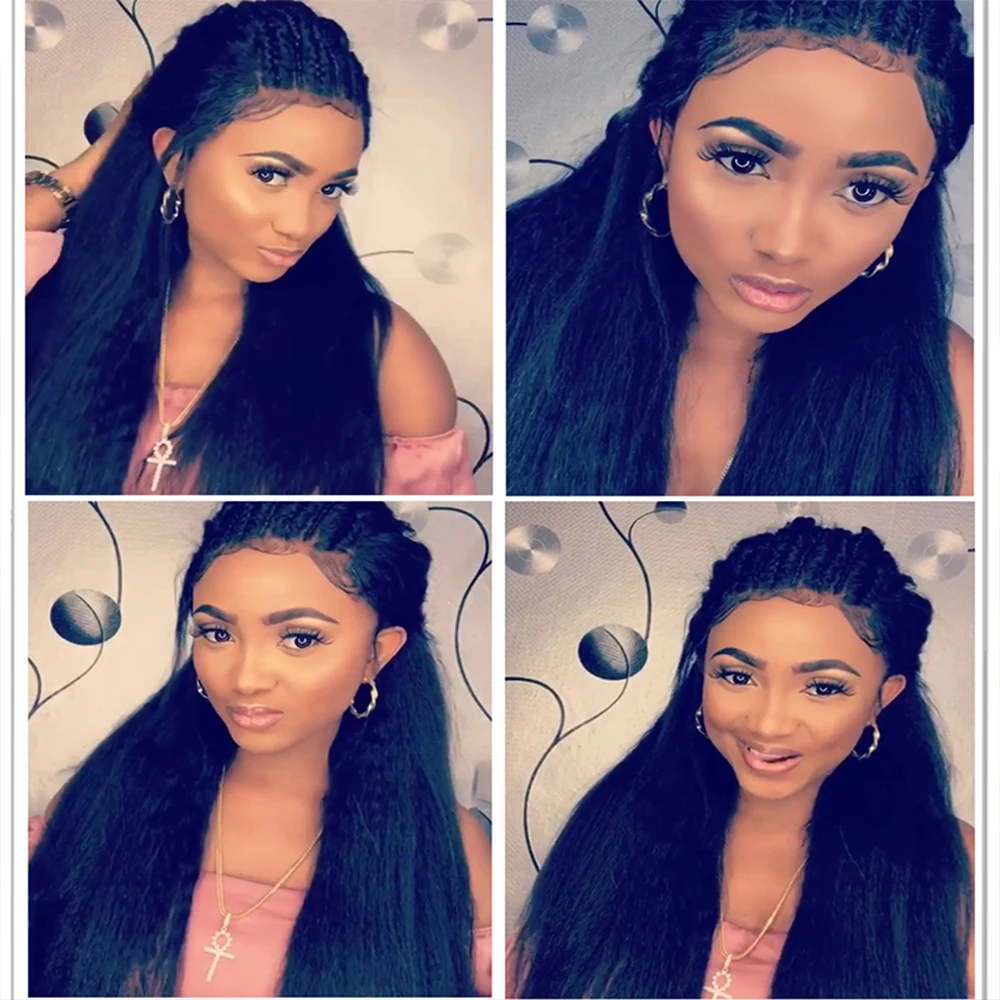 Simbeauty 100% человеческие волосы Необработанные бразильские Remy кудрявые прямые u