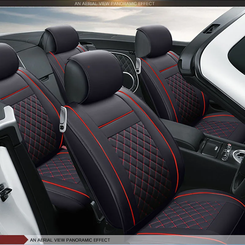 1 шт. чехол на автомобильное сиденье универсальная Кожаная подушка переднее
