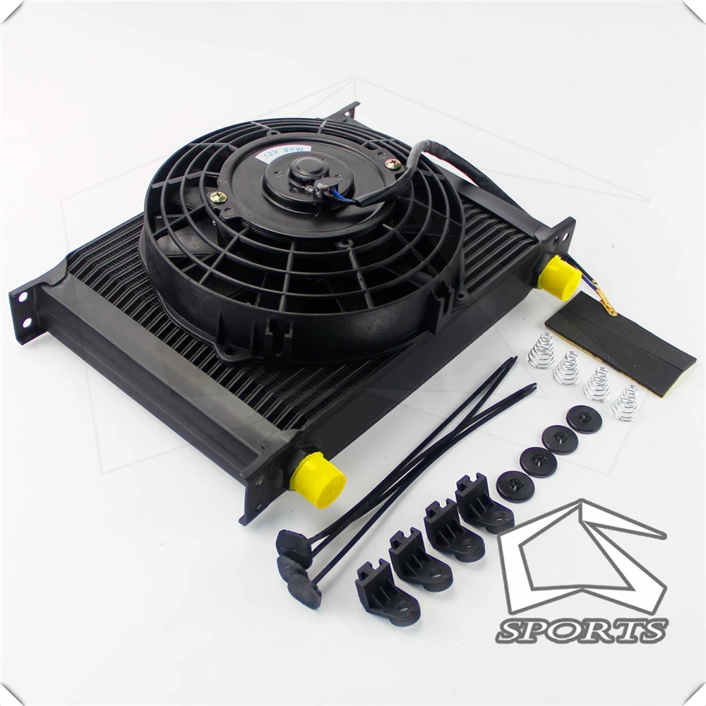 Универсальный маслоохладитель коробки передач двигателя 28 ряда 248 мм AN10