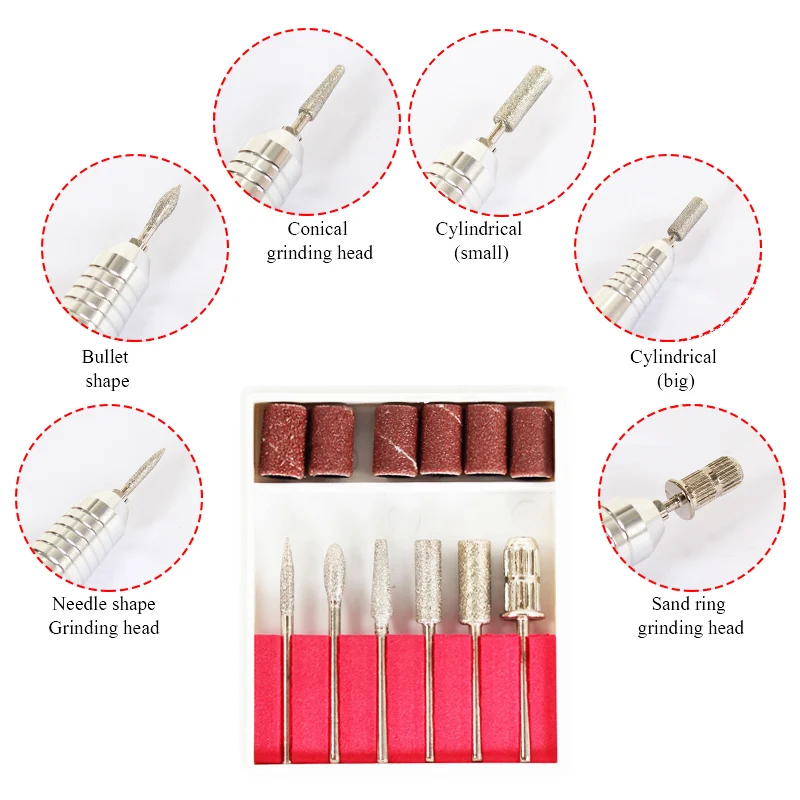 

35000RPM Manicure Machine Nail Drill Machine For Manicure Pedicure Nail Art Equipment Electric Nail File Nail Drill Bit Tool