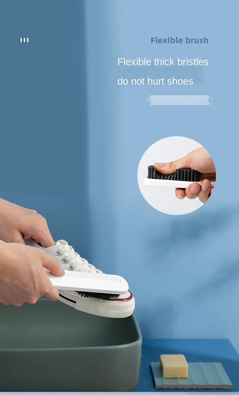 

Shoe Brush Household Soft Fur Does Not Hurt Shoes Cleaning Clothes Scrubbing Brush Special Fabulous Shoes Cleaning Machine