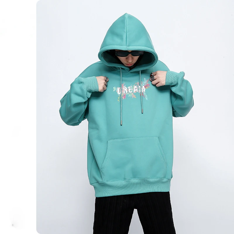 

FW21 New Fashion Designer Hoodie Sweatshirt 100% Cotton Black Lettered Print Hip Hop Loose Unisex Oversize Hoodie