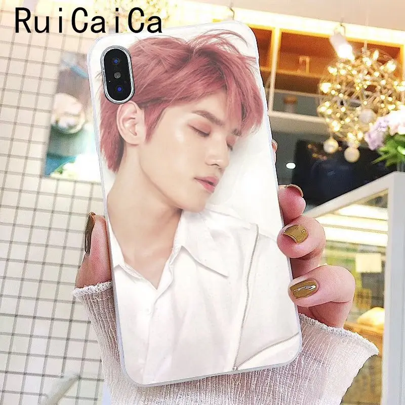 Ruicaica KPOP Korean handsome boy NCT Customer High Quality Phone Case for iPhone 8 7 6 6S Plus X XS MAX 5 5S SE XR 10 Cover | Мобильные
