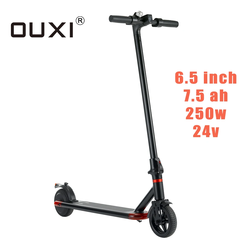 Электрический скутер OUXI L1 Ebike 6 5 дюймовые шины Tubeleww сверхлегкие 20 км/ч для